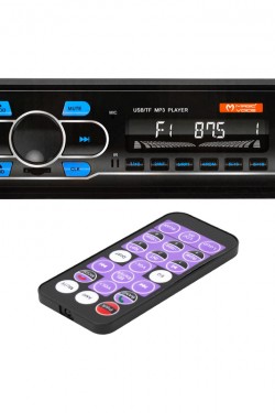 MAGICVOICE ÇİFT USB/SD/FM/AUX/BLUETOOTH KUMANDALI MEKANİKSİZ OTO TEYP 4X55 WATT