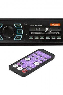 MAGICVOICE ÇİFT USB/SD/FM/AUX/BLUETOOTH KUMANDALI MEKANİKSİZ OTO TEYP 4X55 WATT